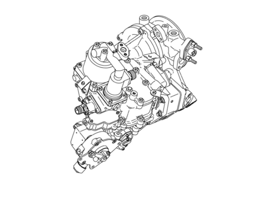 HP PUMP AND METERING VALVE ASSY,ADJUSTED | P/N: 0298918050