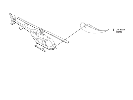 BLOWN CHIN RH | P/N: 206B-1002-6