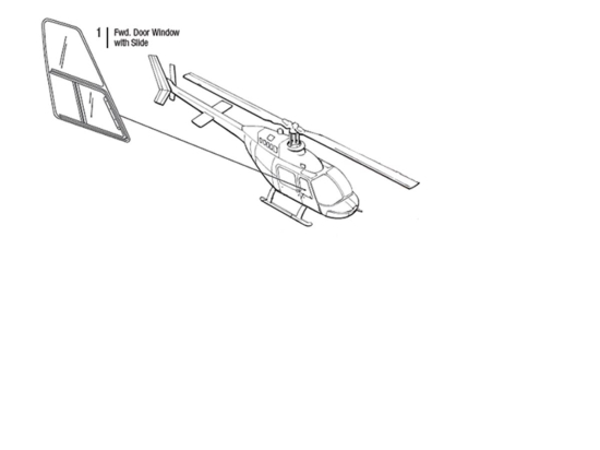 FWD DOOR WINDOW W/SLIDE LH | P/N: 206B-1004-1