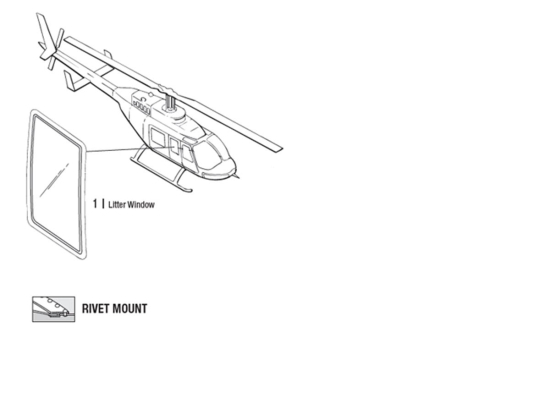 LITTER WINDOW RH | P/N: 206L-1007-2