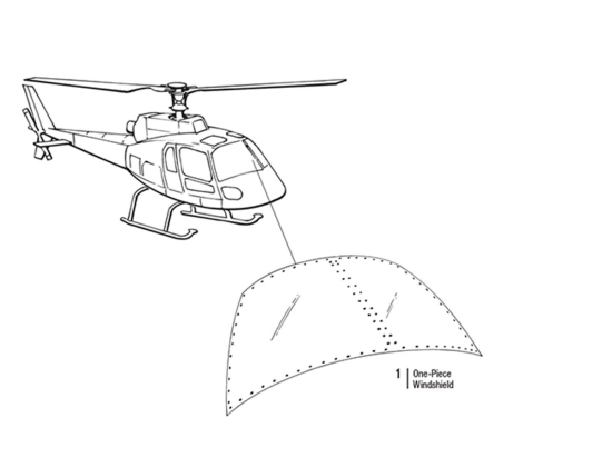 WINDSHIELD | P/N: 3501-2023-1