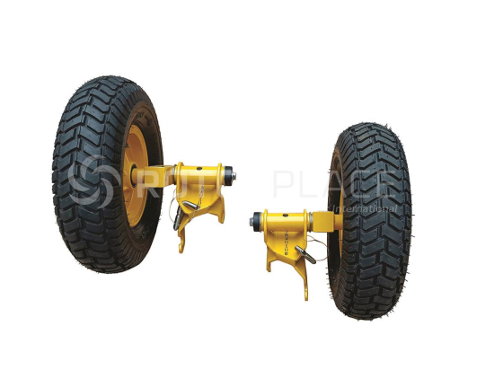 HELIMOB BELL 206 JET RANGER - GROUND HANDLING WHEELS LEFT AND RIGHT | P/N: AM-RDM-206S