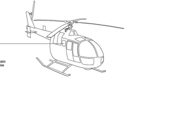 AFT CABIN WINDOW LH | P/N: BO105-1006-2