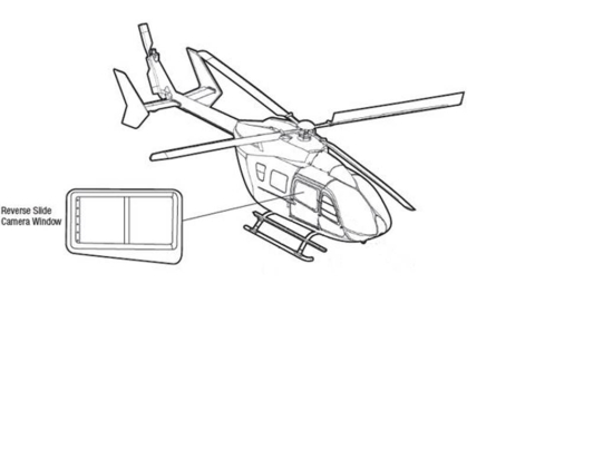 REVERSE SLIDE CAMERA WINDOW RH | P/N: EC145-1010-2