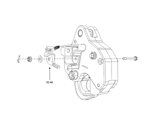 GROUND RELEASE LEVER | P/N: IS10-100-07