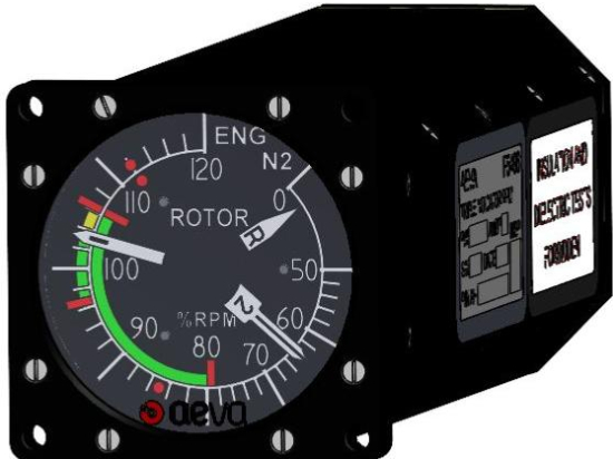 TRIPLE INDICATOR RPM | P/N: 771M40C1031