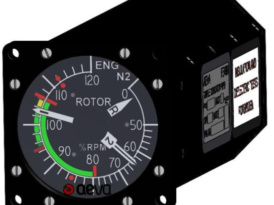 TRIPLE INDICATOR RPM | P/N: L771M40C1027