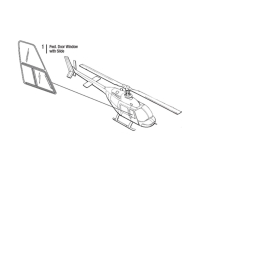 FWD DOOR WINDOW W/SLIDE LH | P/N: 206B-1004-1