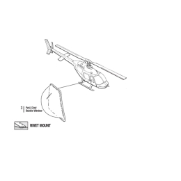 FWD BUBBLE WINDOW RH | P/N: 206B-1010-2