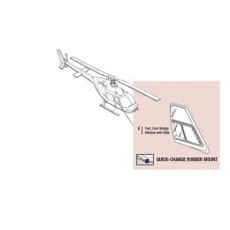 FWD WEDGE WINDOW W/SLIDE LH (QUICK-CHANGE) | P/N: 206BW-1004-5