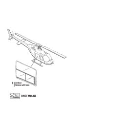 AFT WINDOW W/SLIDE RH | P/N: 206L-1005-2