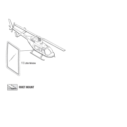 LITTER WINDOW RH | P/N: 206L-1007-2