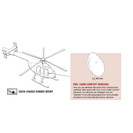 FWD CABIN COMFORT WINDOW W/VENT RH | P/N: 369-4505-42