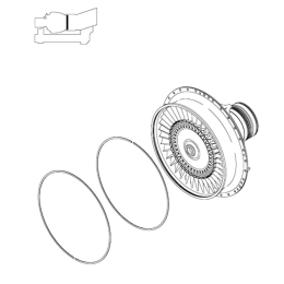 MODULE 04 ASSY - FREE TURBINE | P/N: 70BM041720