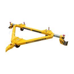 DOLLIES TO SUPPORT HELICOPTER NOSE DURING HANDLING (TOW BAR TO CONNECT INCLUDED)|P/N: AM-CRT-K02