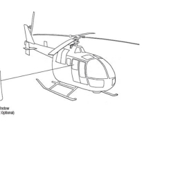 AFT DOOR WINDOW LH | P/N: BO105-1005-3