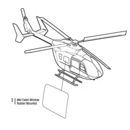 MID CABIN WINDOW LH | P/N: EC145-1006-5